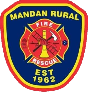 Mandan Rural Fire Rescue badge